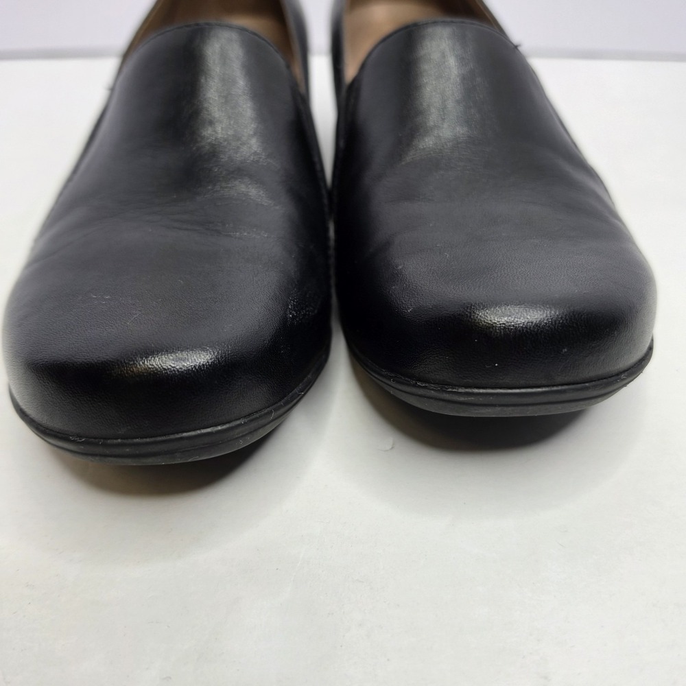 Dansko Black Clogs Leather Upper/Lining Size 8.5/39 - Picture 3 of 9